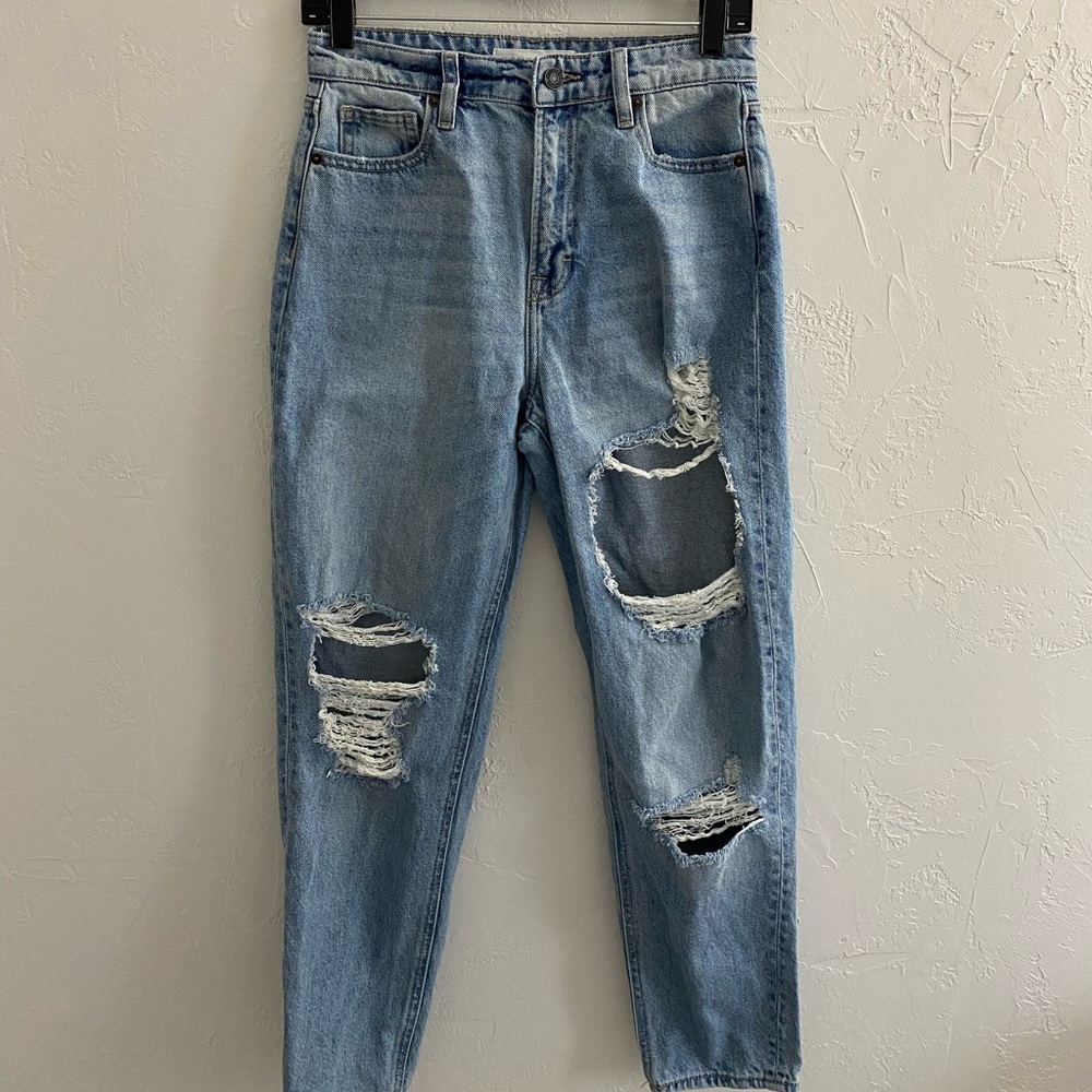 HIDDEN JEANS MOM JEANS size 26
